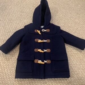 Navy pea coat